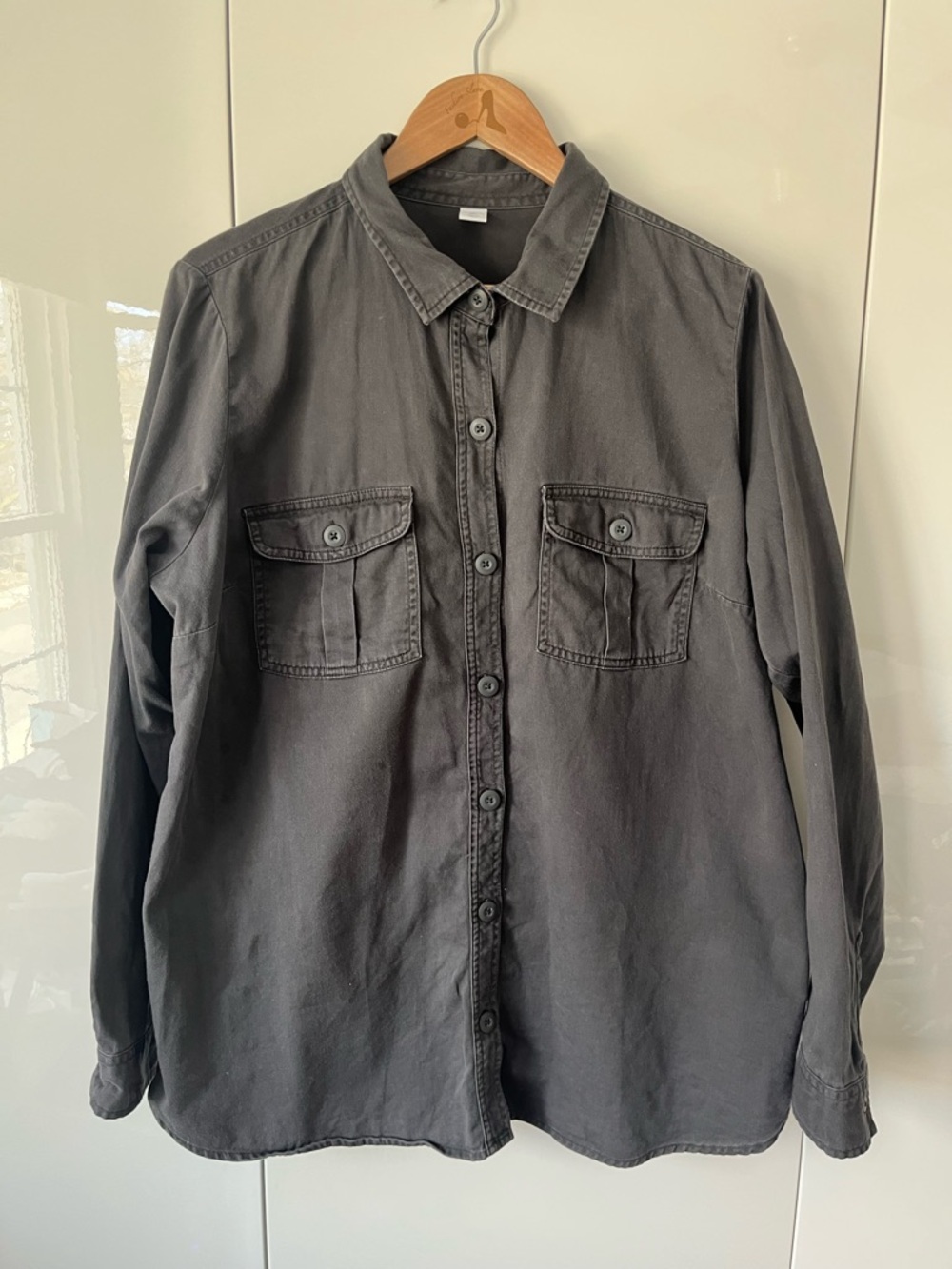 Old Navy Button-Down Shirt, XL Tall black